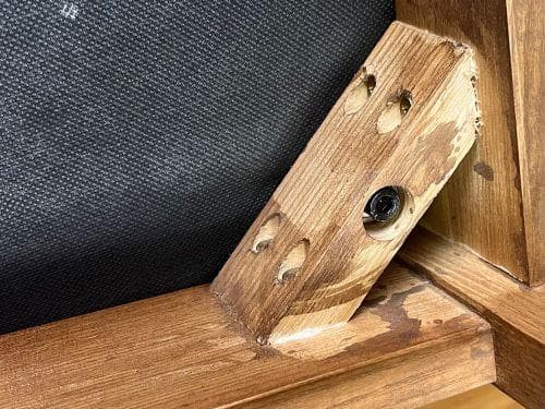 Ｊ【中古品】ニトリ ダイニングチェア ロレイン2 肘付き