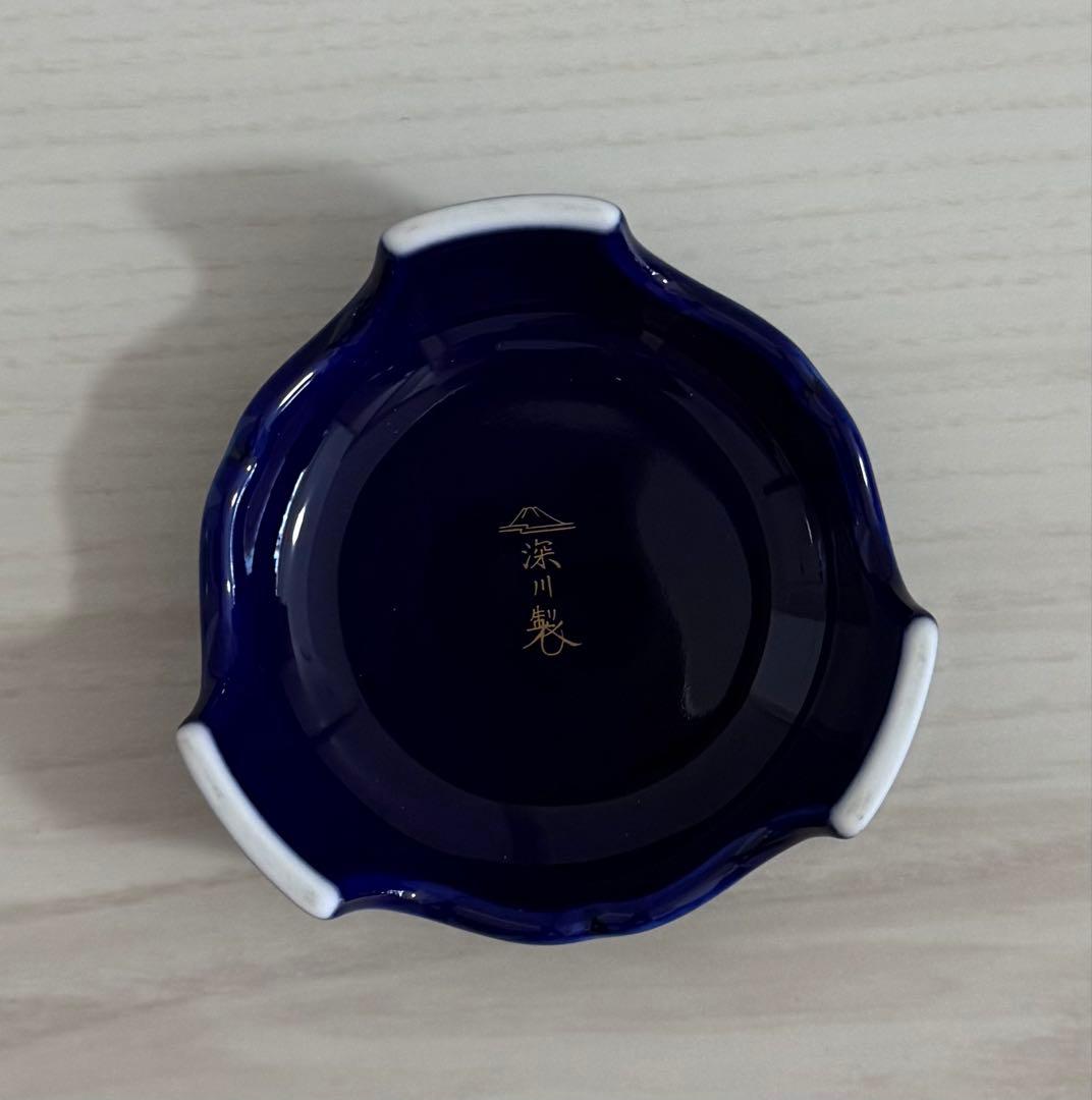 深川製磁　牡丹金ミル　台付冠付6寸飾壺　宮内庁御用達