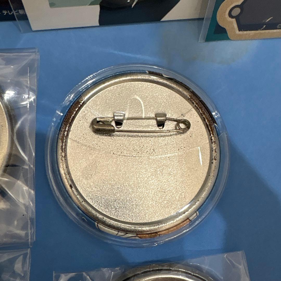 ワールドトリガー 缶バッジ、ポストカード、色紙、ステッカー【ヒュース】セット