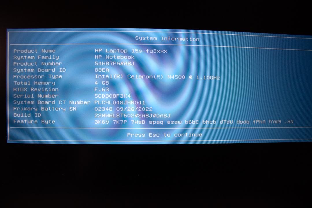 HP ノートPC 15.6型 SSD128GB Windows11 メモリ4GB