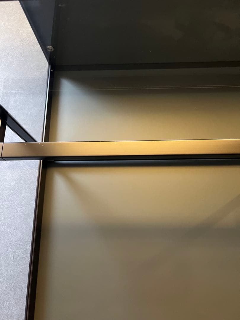 ガラスワードローブディスプレイクローゼット　シェルフ　引き出し収納Raiki