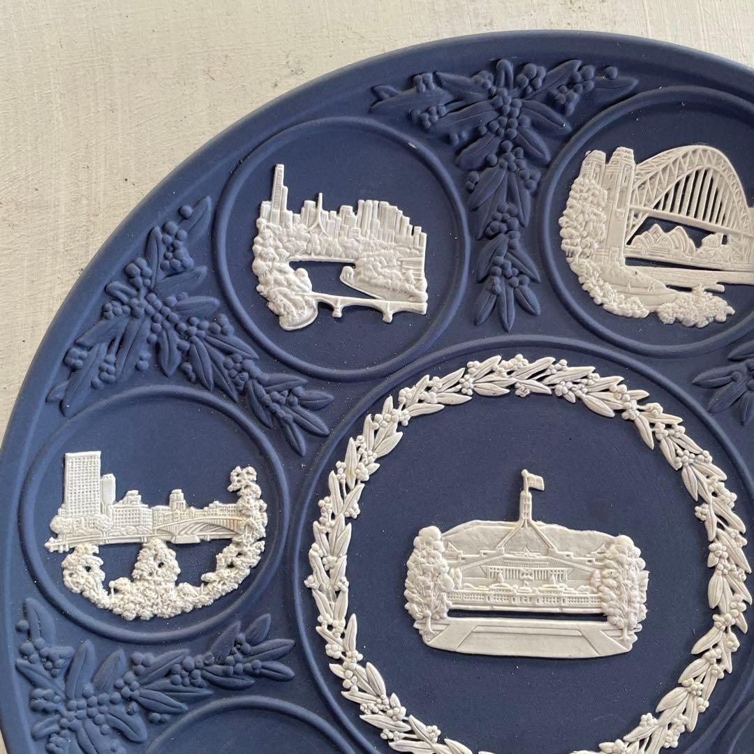 【】　限定品　ポートランドブルーオーストラリア首都プレート