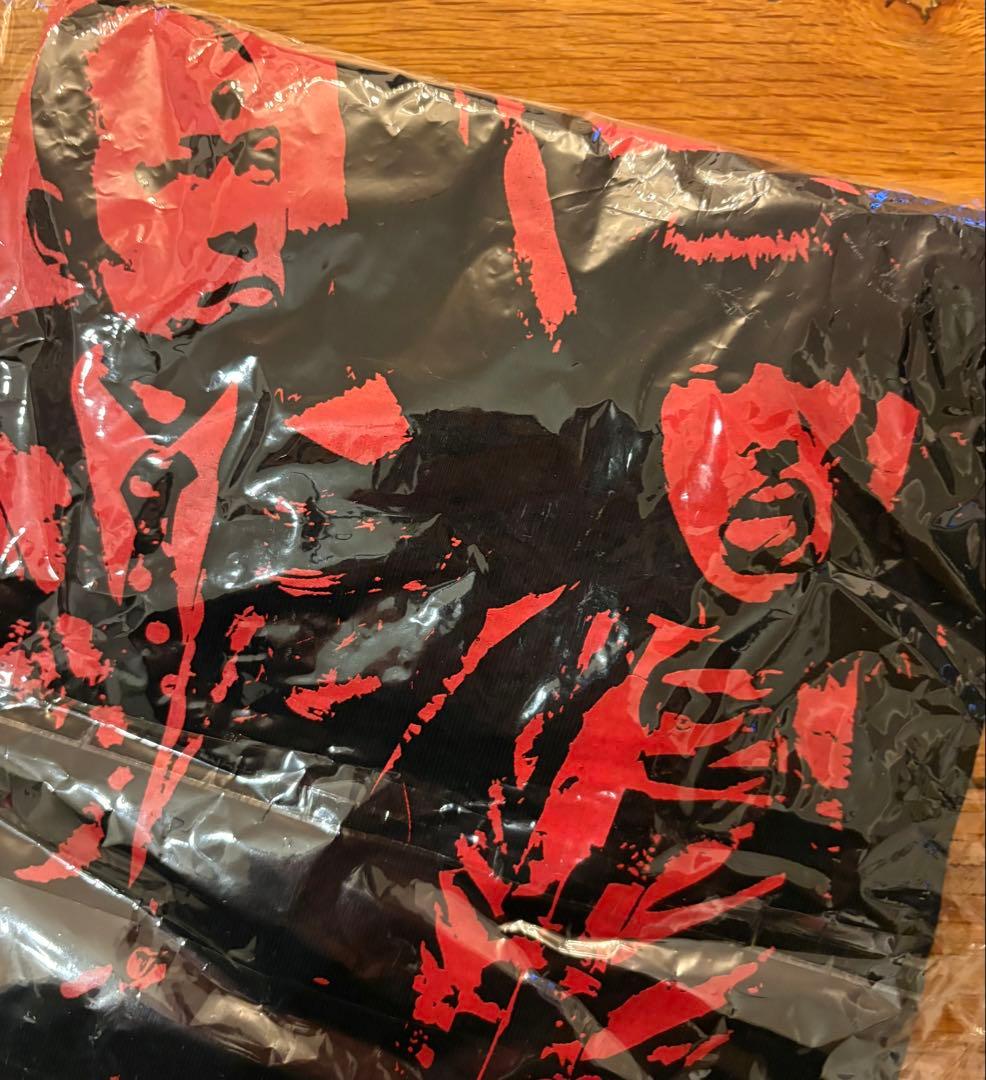 新品未使用品！金属バット × スケロク プリントTシャツ 黒 L 廃番品