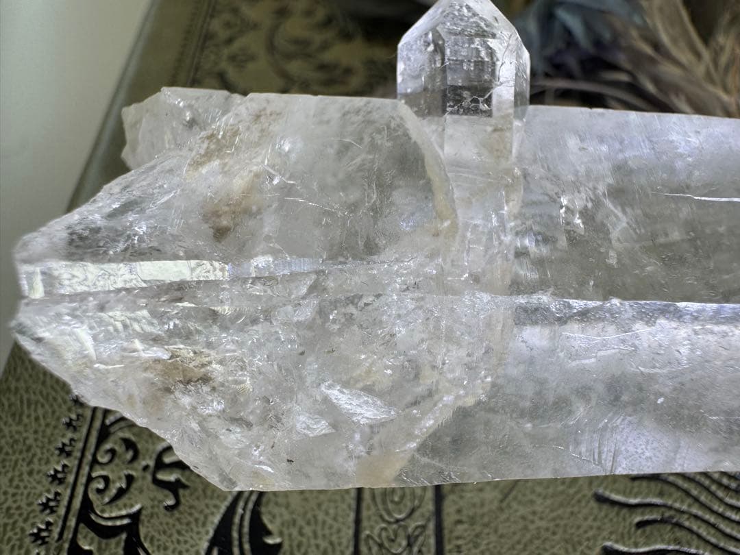 普通じゃない マスタークリスタル　貫入 レムリアンシード 水晶