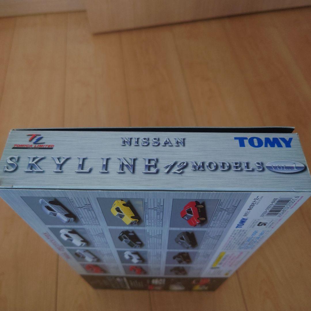 ミニカー TOMICA NISSAN SKYLINE 12 MODELS