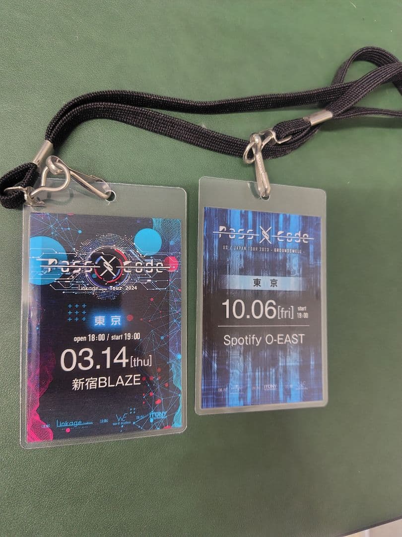 【激レア】PassCode VIPパス2種・武道館等ピクチケ11枚豪華まとめ売り