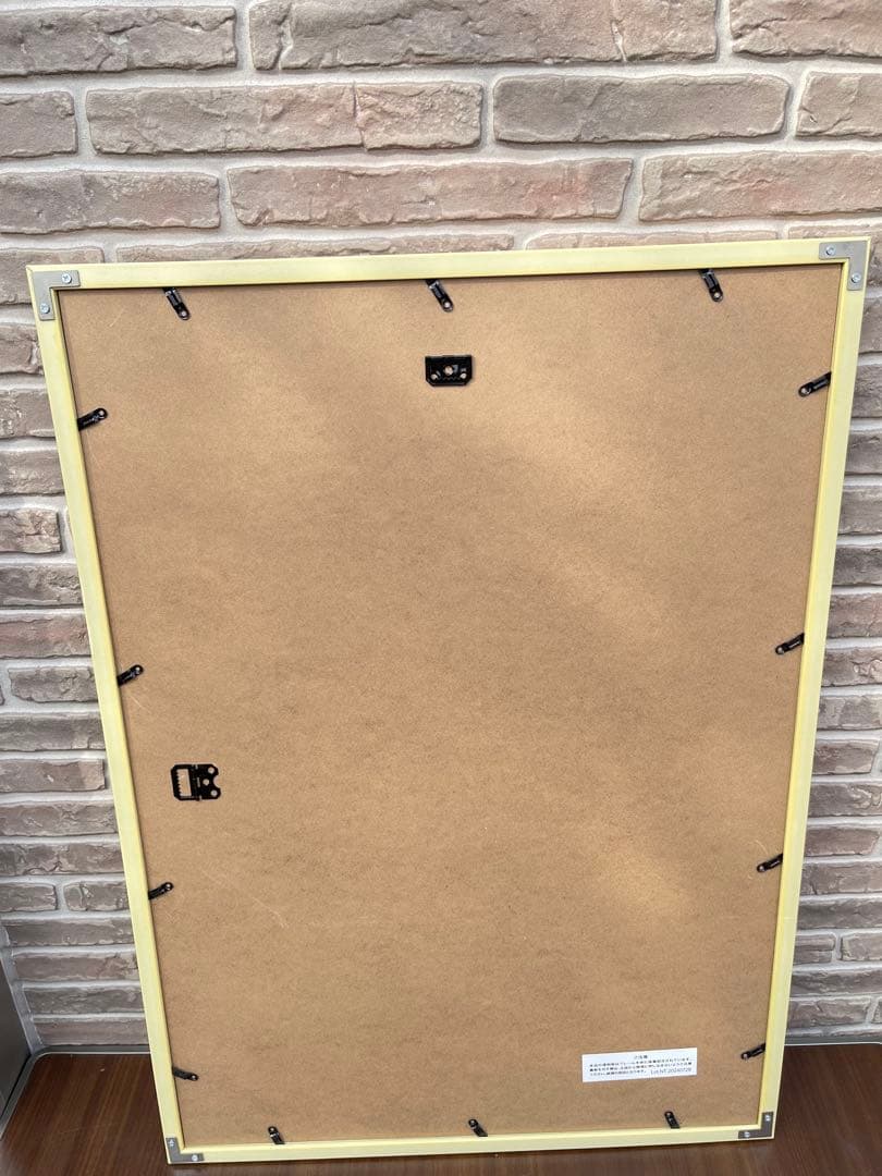 【特大B2サイズ】アサヒビール＆BLACKニッカ 大型ポスター2枚＋額付セット