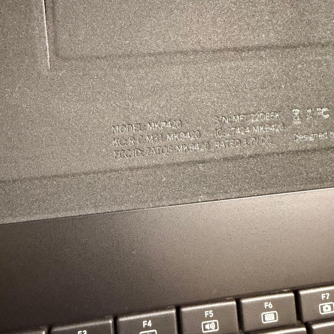 mokibo Bluetoothキーボード 黒