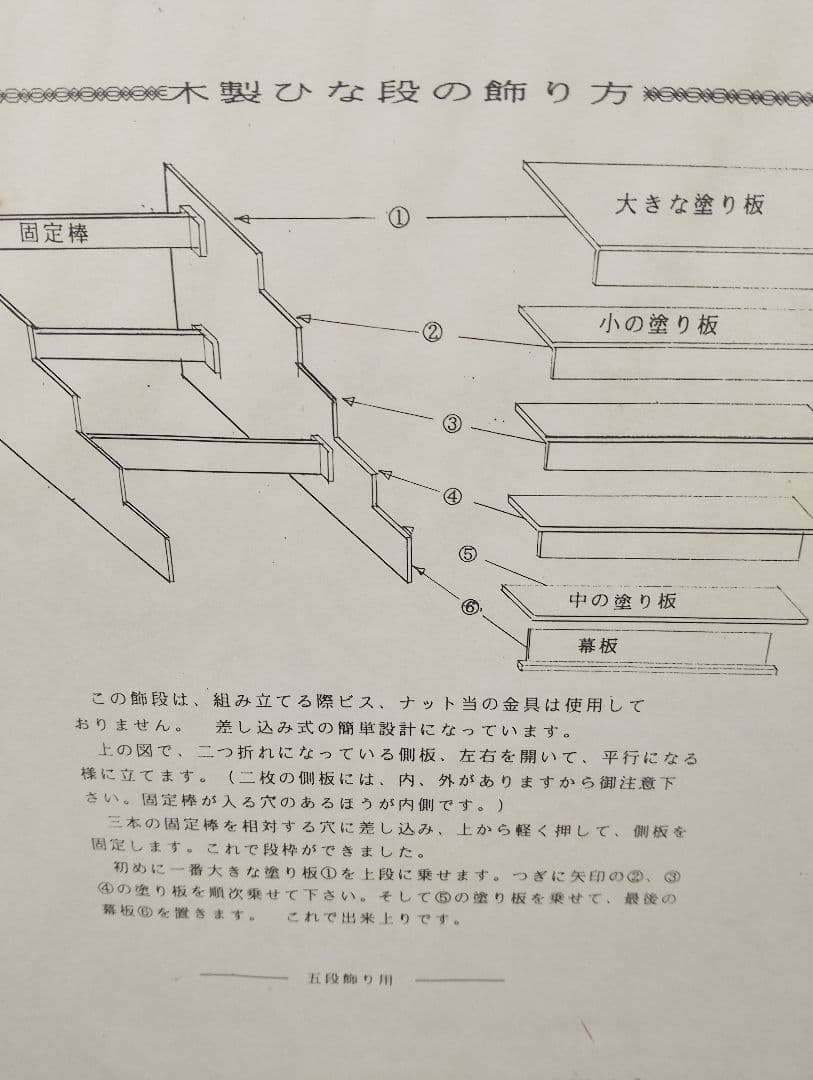 真多呂人形オリジナル五段飾り　雛人形 コンパクト 木目込人形 十五人飾 真多呂作