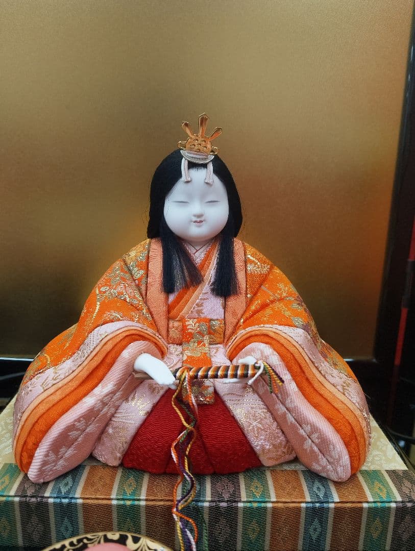 真多呂人形オリジナル五段飾り　雛人形 コンパクト 木目込人形 十五人飾 真多呂作