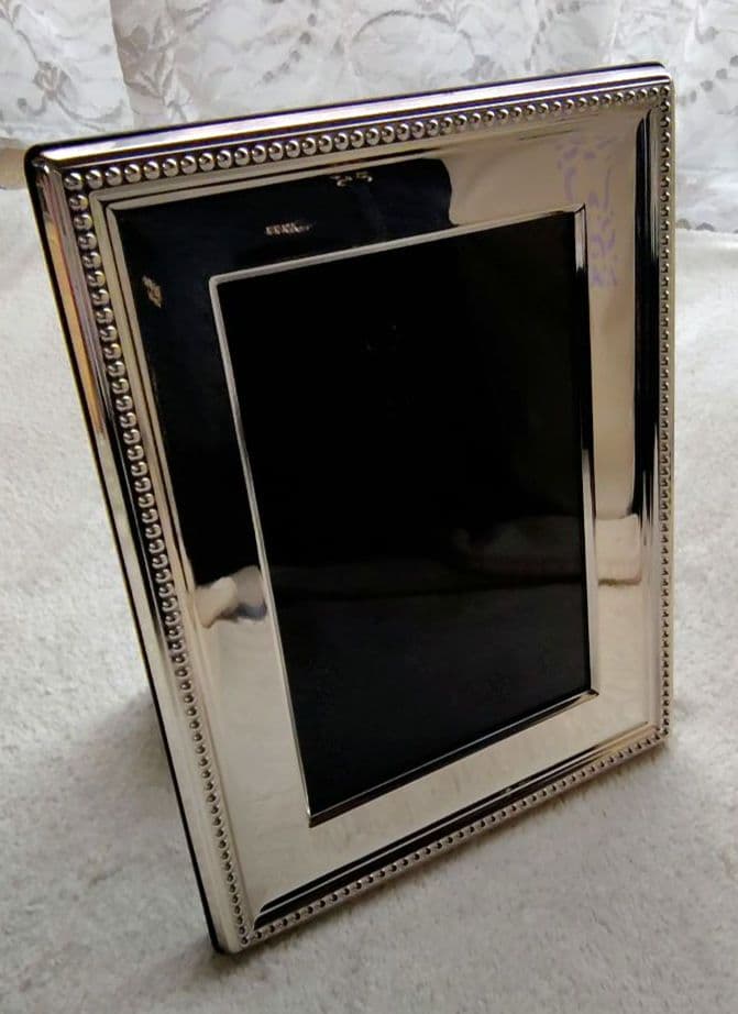 CHRISTOFLE クリストフル シルバー パールフォトフレーム 写真立て