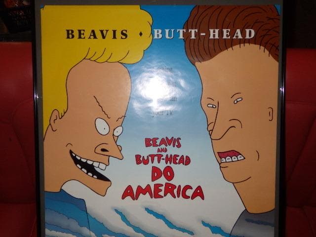 90'S★ビーバス&バットヘッド★ポスター★25★MTV★ビンテージ★USA雑貨