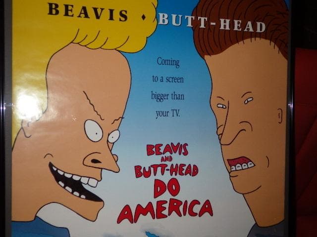 90'S★ビーバス&バットヘッド★ポスター★25★MTV★ビンテージ★USA雑貨