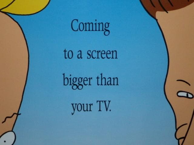 90'S★ビーバス&バットヘッド★ポスター★25★MTV★ビンテージ★USA雑貨