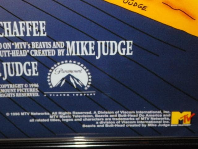 90'S★ビーバス&バットヘッド★ポスター★25★MTV★ビンテージ★USA雑貨