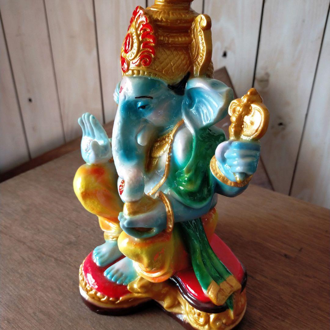 ガネーシャ　置物　レジン製品