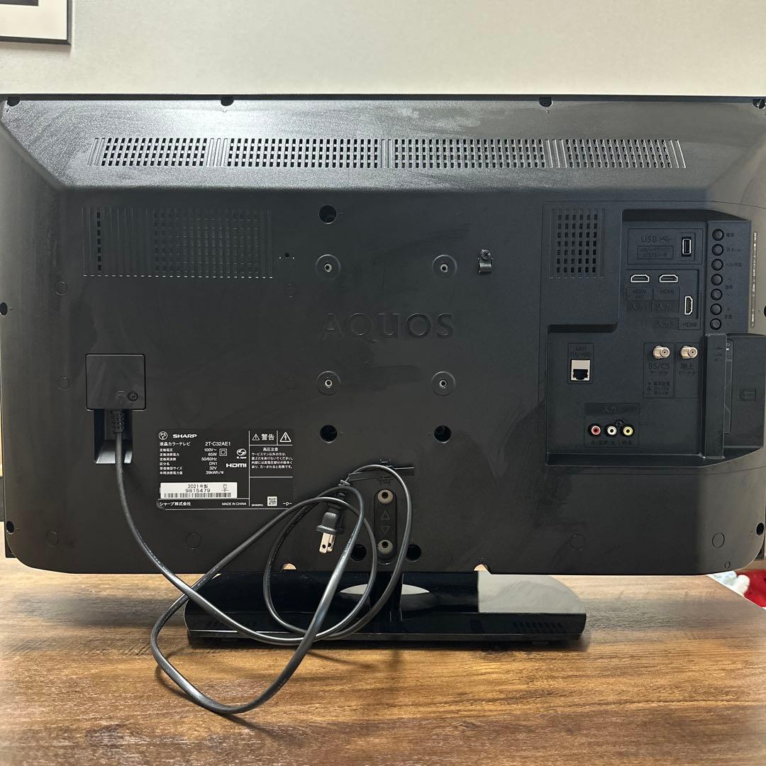 【引き取り限定】SHARP 32型 2T-C32AE1 + Chromecast