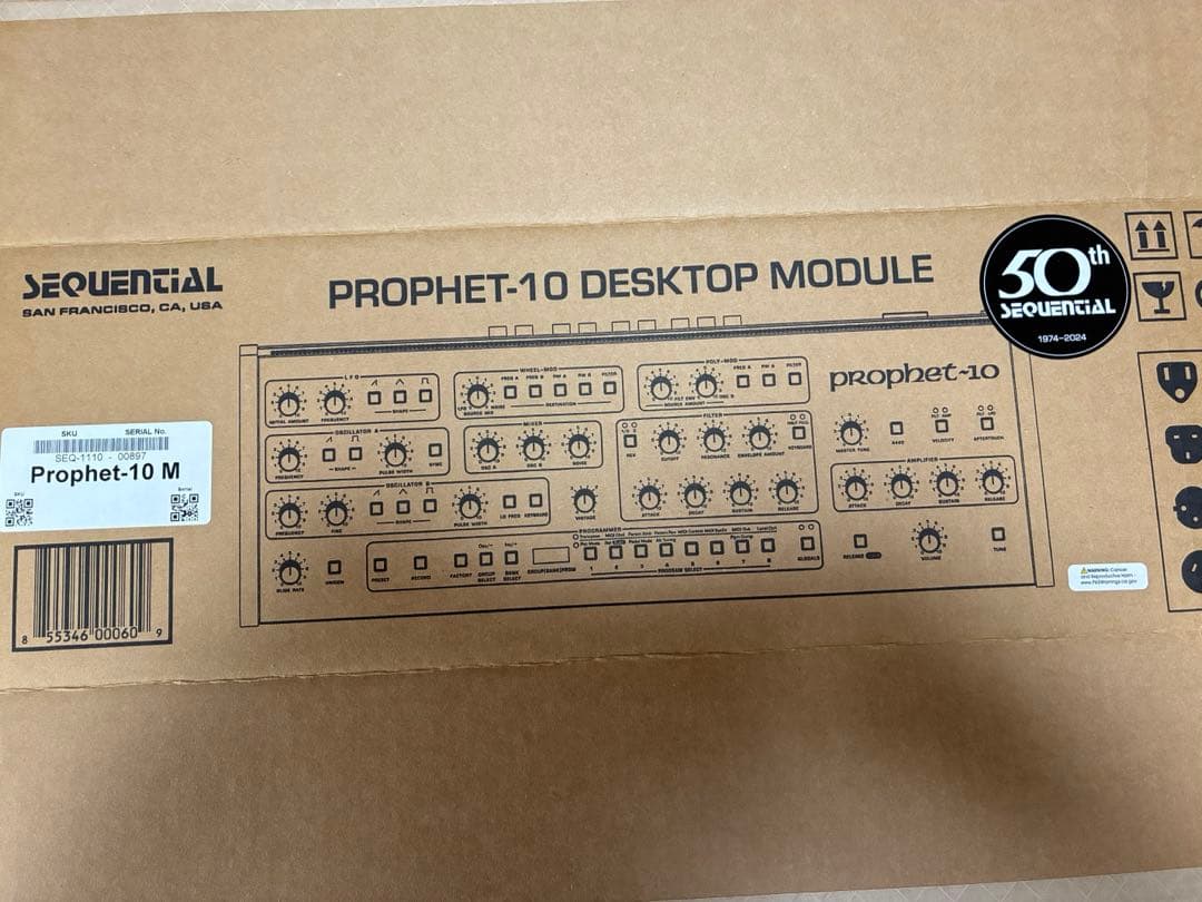 Prophet-10 Module Rev4 2026年購入 新品同様 元箱付