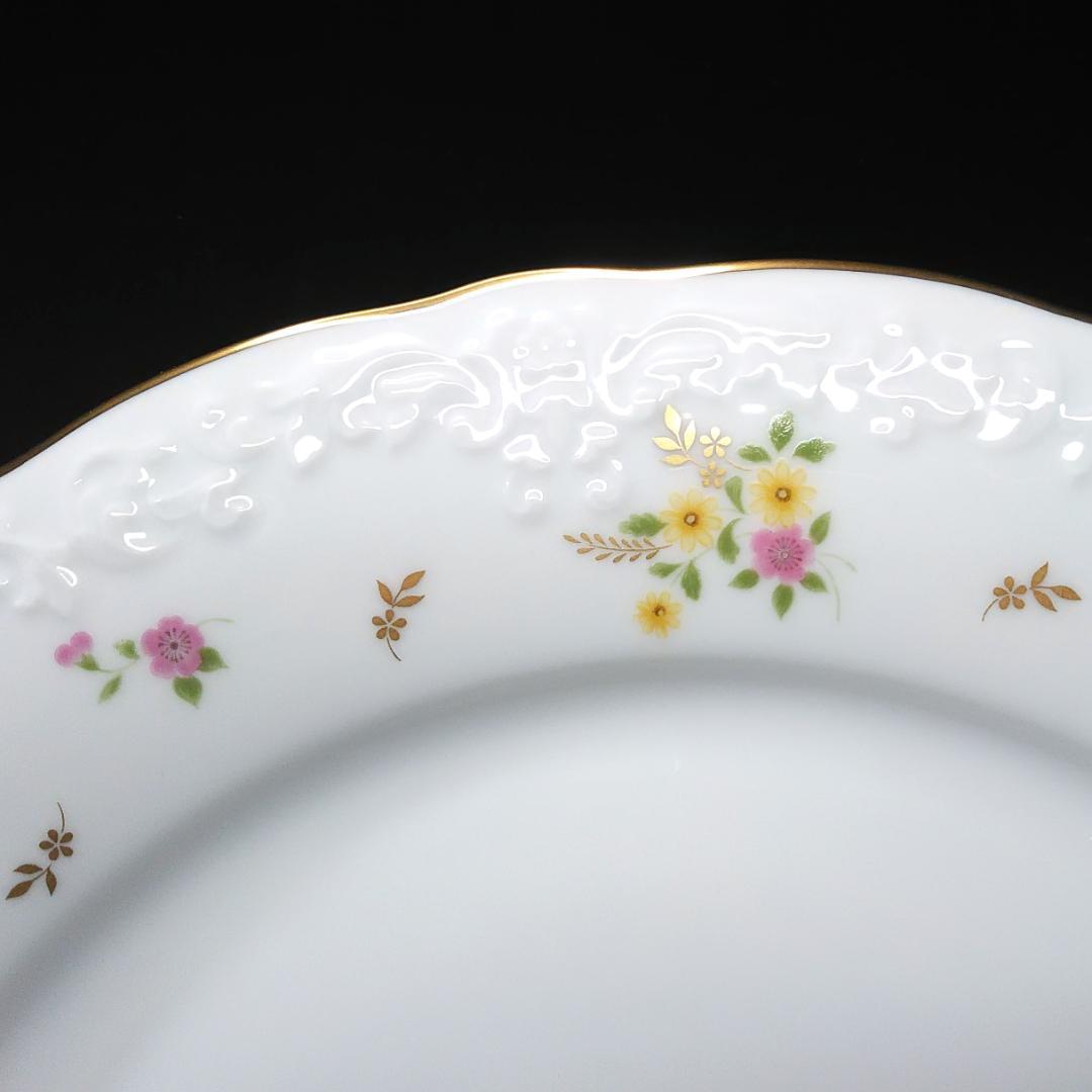 ノリタケ 花柄ディナー皿 11枚