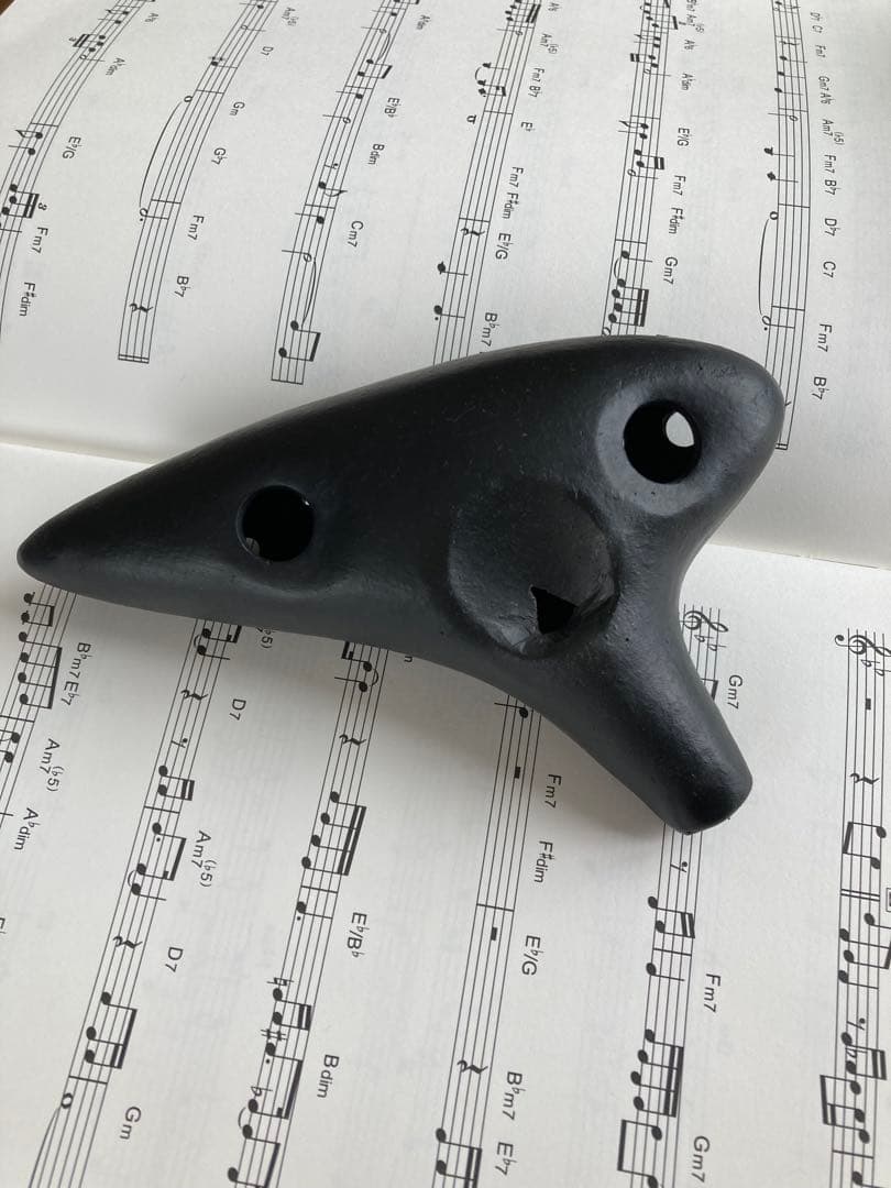 オカリナ　ティアーモニュースタンダードアルトC菅　黒焼