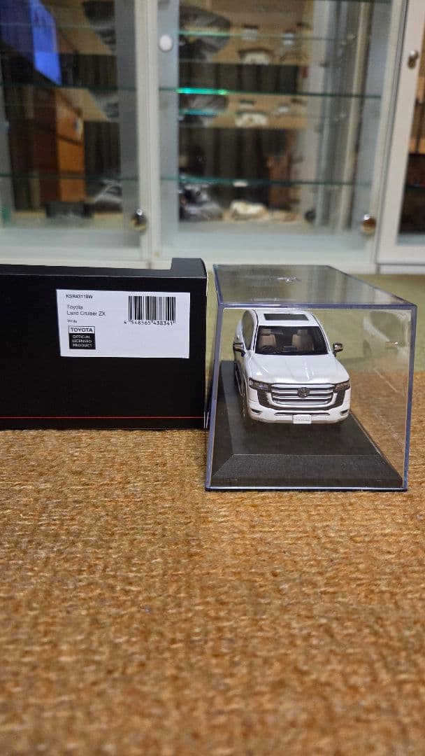 1/43 京商 トヨタ ランドクルーザー ZX TOYOTA