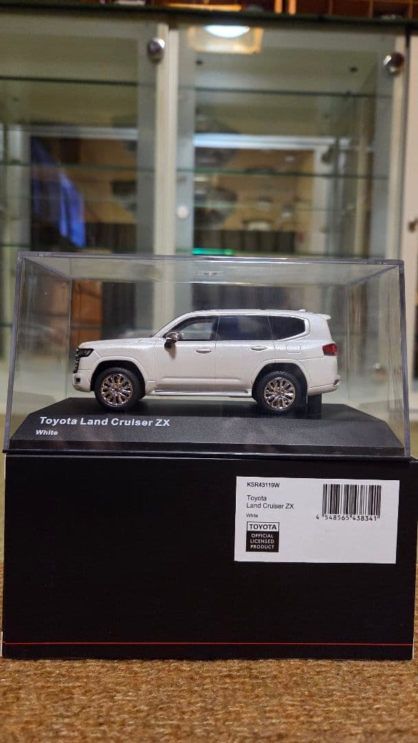 1/43 京商 トヨタ ランドクルーザー ZX TOYOTA