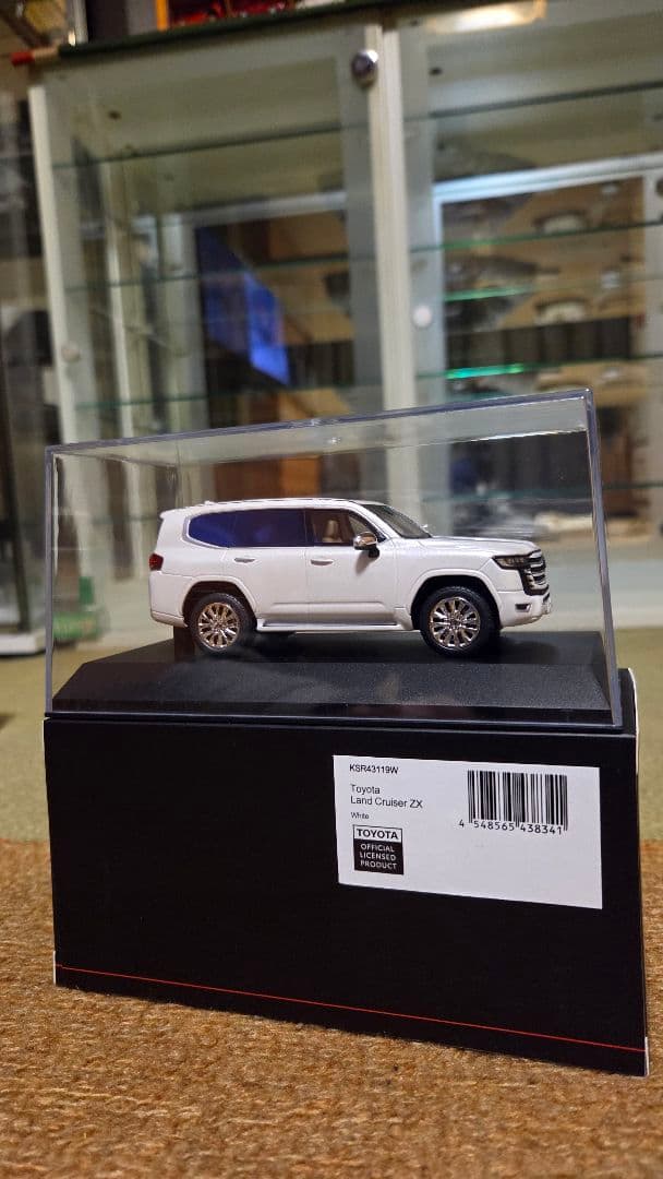 1/43 京商 トヨタ ランドクルーザー ZX TOYOTA