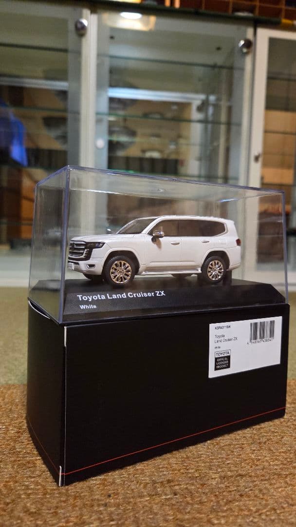 1/43 京商 トヨタ ランドクルーザー ZX TOYOTA