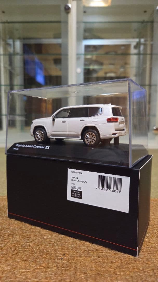 1/43 京商 トヨタ ランドクルーザー ZX TOYOTA