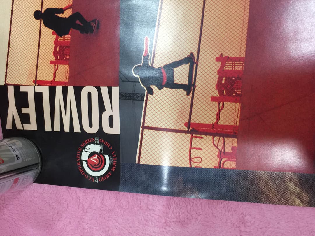 ポスター ボルコム ジェフ・ローリー 非売品