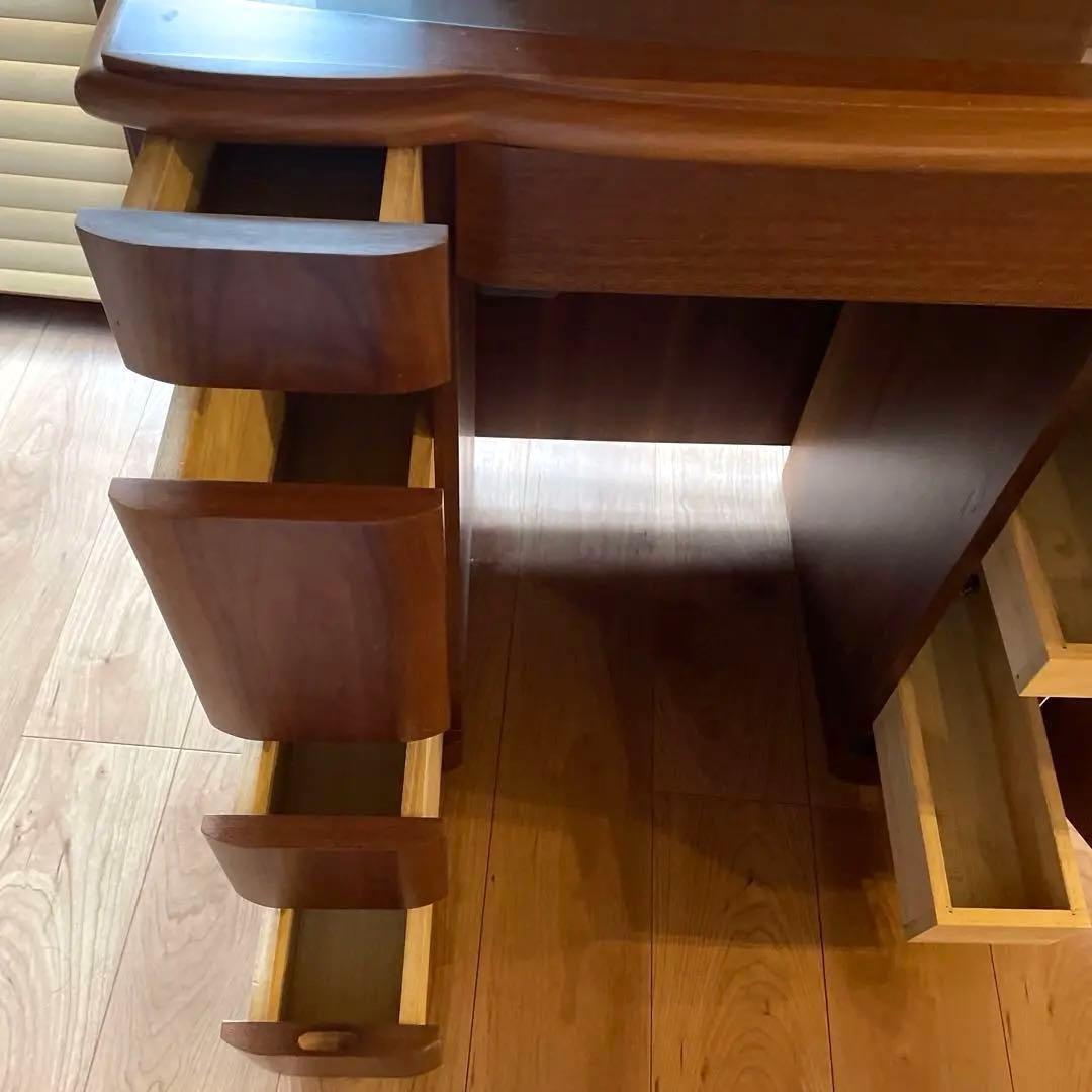 杉本家具　レオーネ　ドレッサー　鏡台　ウォールナット（椅子は別売）