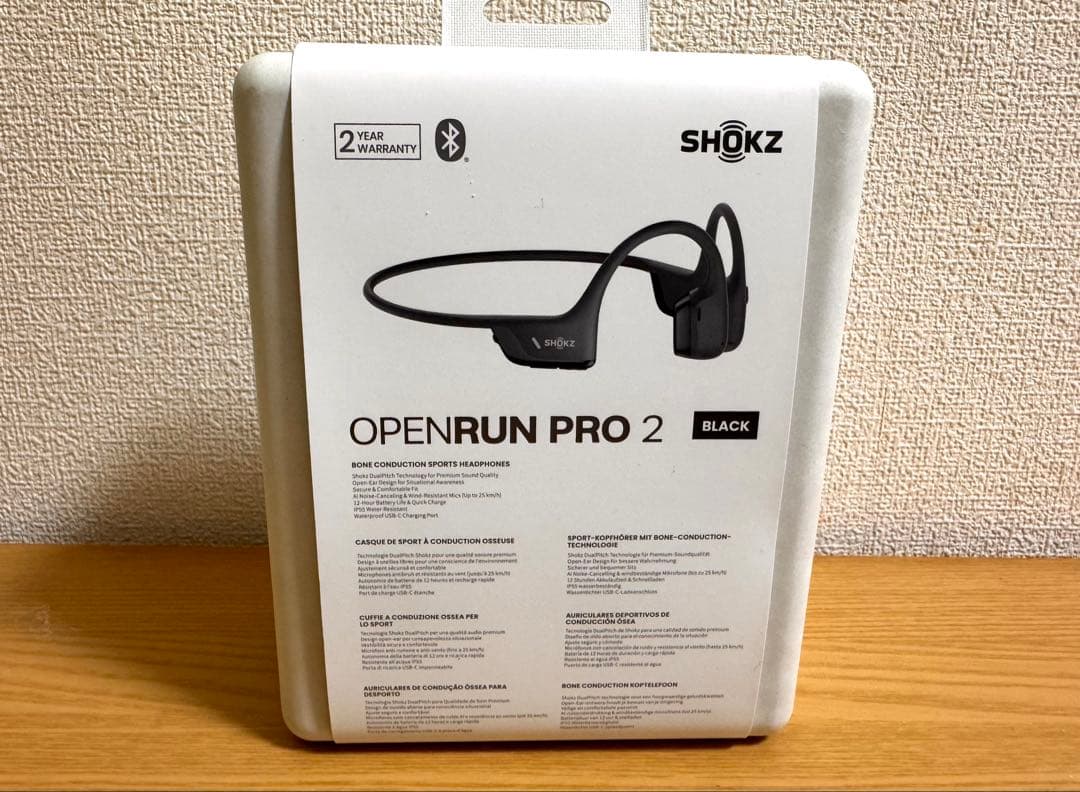 【新品未使用】Shokz openrun pro2 ブラック
