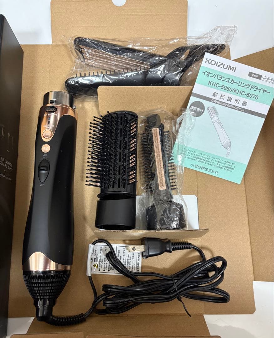 専用 KOIZUMI イオンバランスカーリングドライヤーKHC-5070