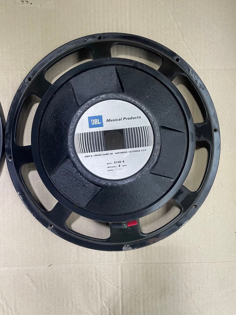 JBL E140-8 コーン型ウーハーユニット