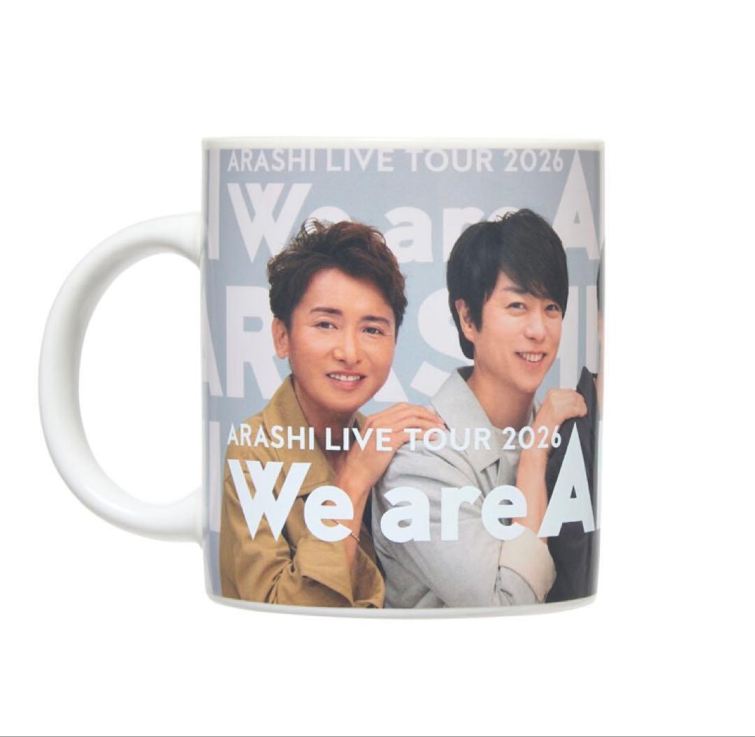 We are ARASHI LIVE TOUR 2026 チェンジングマグカップ
