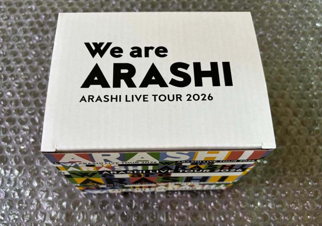 We are ARASHI LIVE TOUR 2026 チェンジングマグカップ