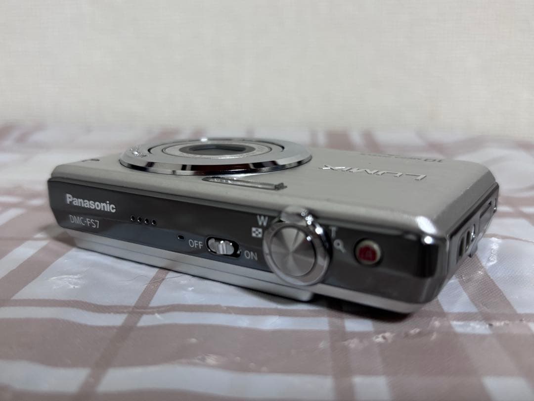 Panasonic LUMIX DMC-FS7 シルバー デジカメ 動作確認済