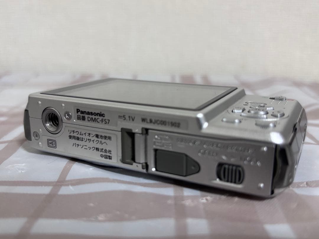Panasonic LUMIX DMC-FS7 シルバー デジカメ 動作確認済