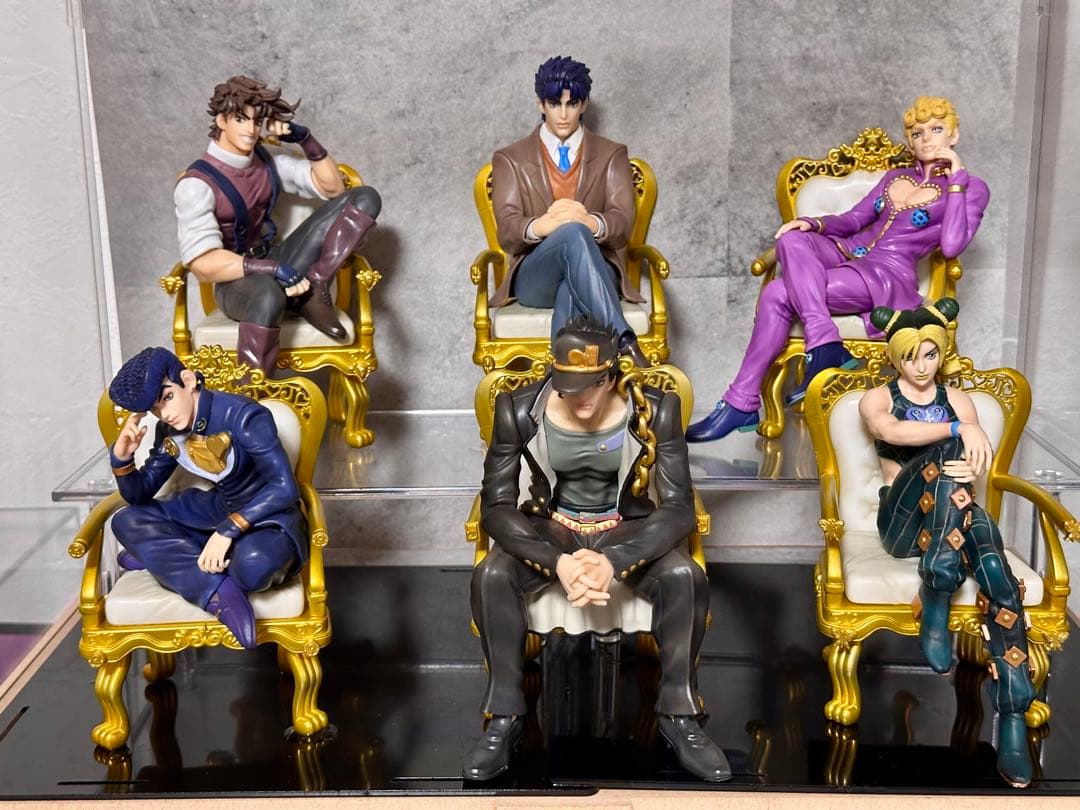 【開封済】一番くじ　ジョジョ ワールド　フィギュア　コンプセット