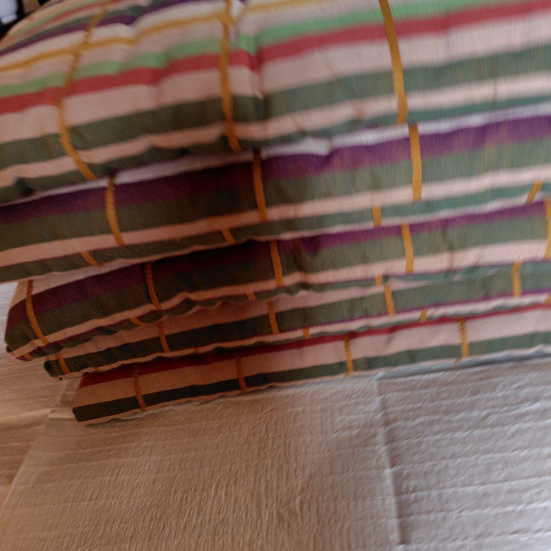 お茶事　座布団　金剛間道　５枚　懐石・茶会座布団　茶道具