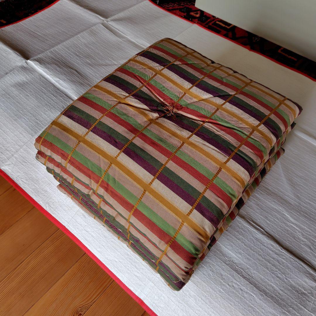 お茶事　座布団　金剛間道　５枚　懐石・茶会座布団　茶道具