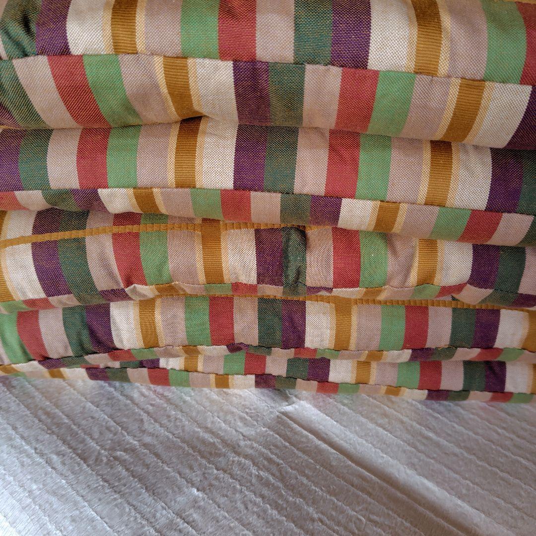 お茶事　座布団　金剛間道　５枚　懐石・茶会座布団　茶道具