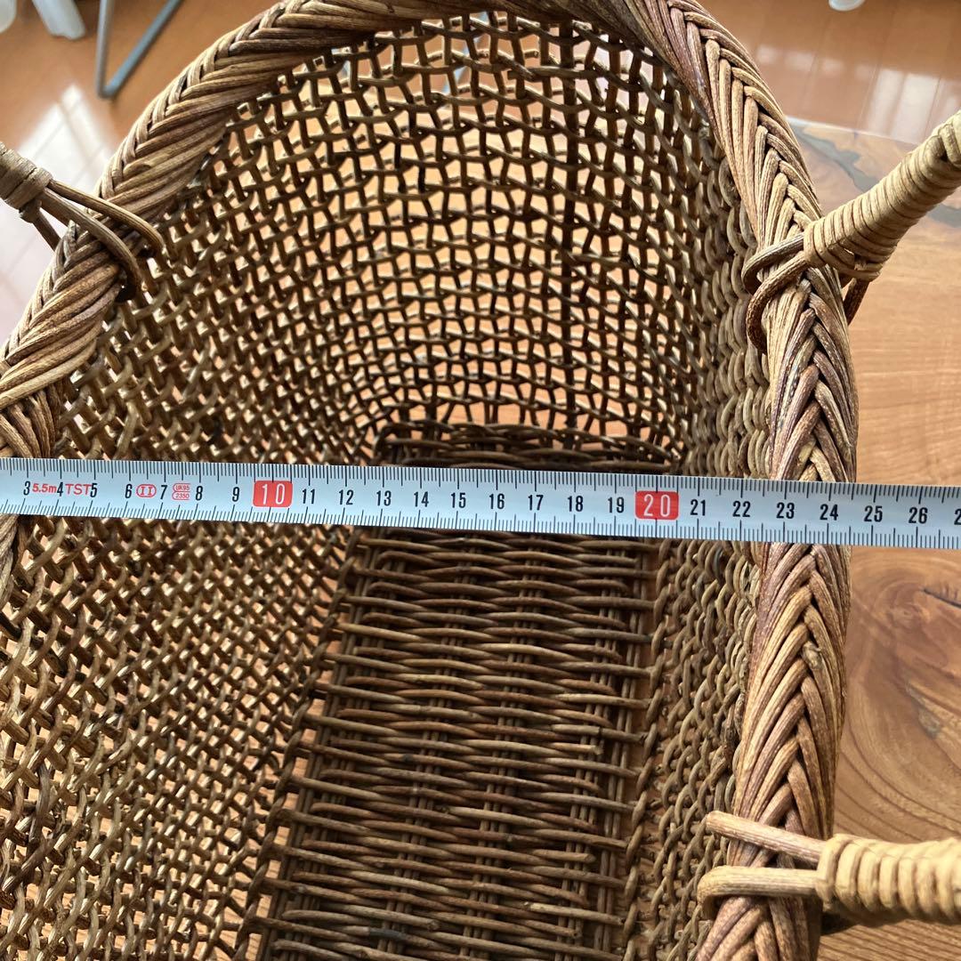 あけび　かご　バッグ