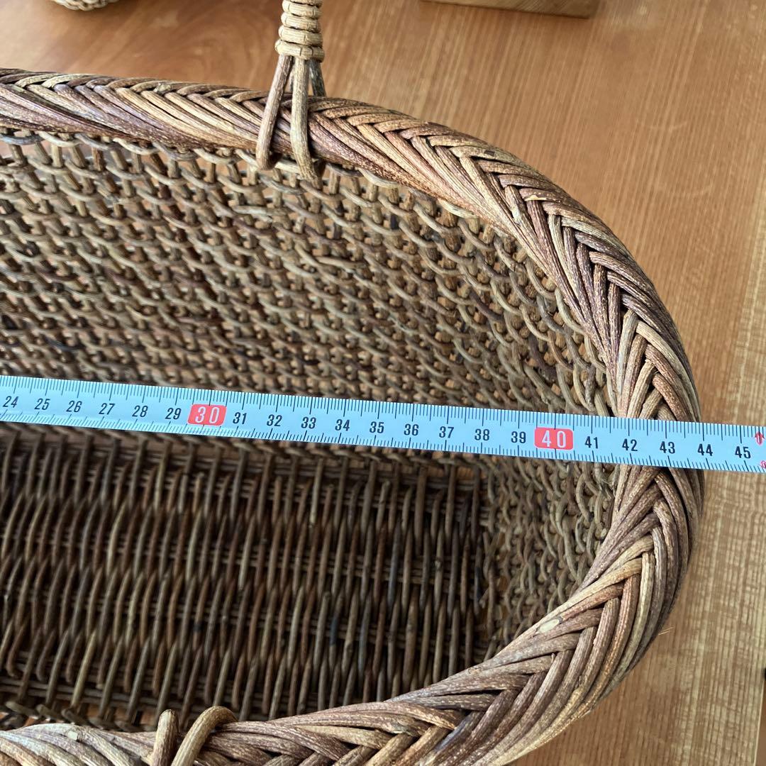 あけび　かご　バッグ