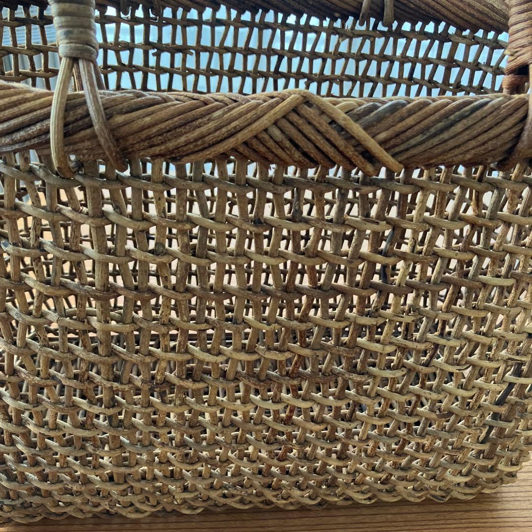 あけび　かご　バッグ