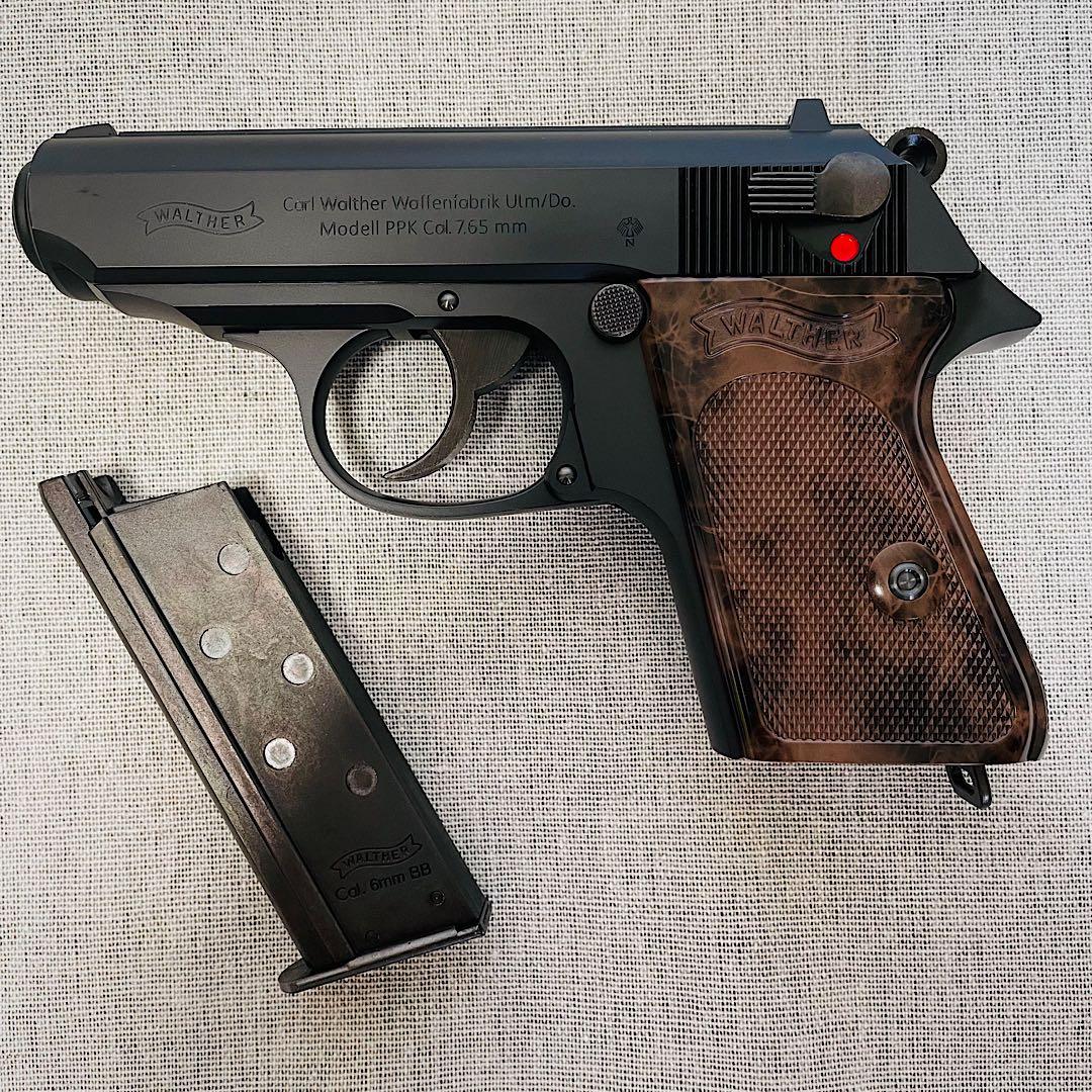 マルゼン ワルサーPPK CLASSICクラシック ブローバック ベークライト風