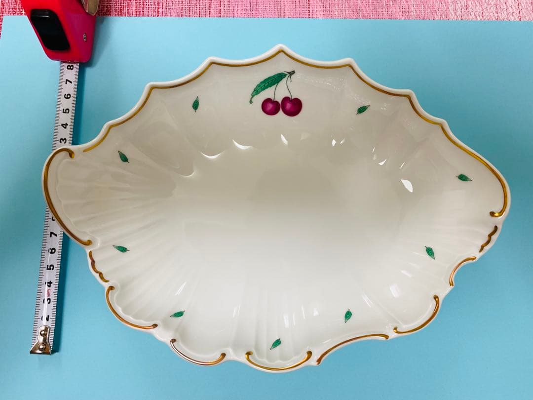 ★新品・未使用★リチャードジノリボンジョルノチェリー平皿