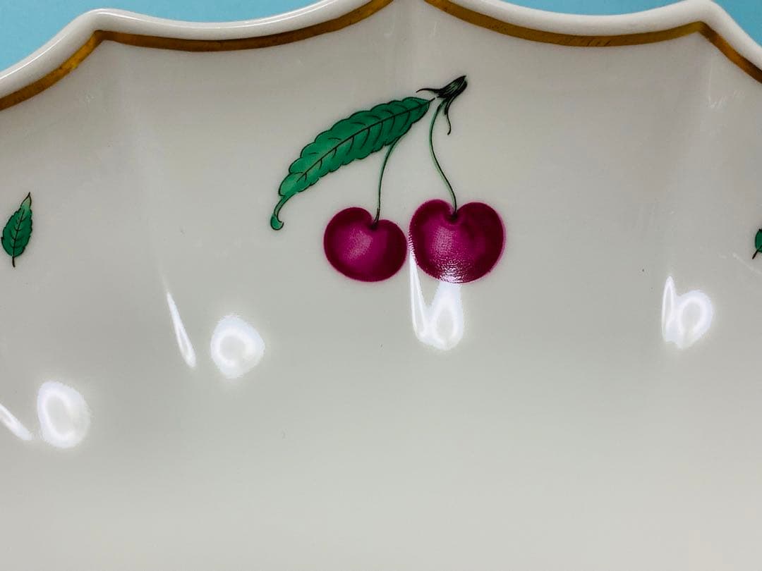 ★新品・未使用★リチャードジノリボンジョルノチェリー平皿