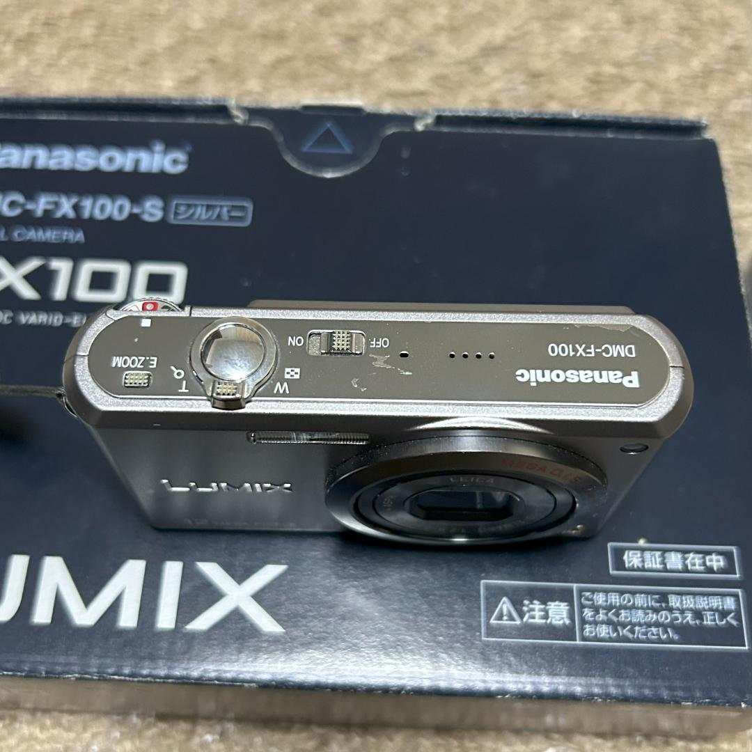 Panasonic DMC-FX100-S コンパクトデジタルカメラ
