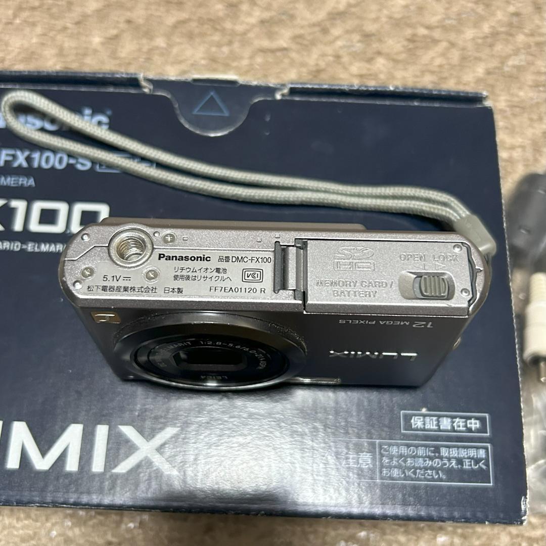 Panasonic DMC-FX100-S コンパクトデジタルカメラ